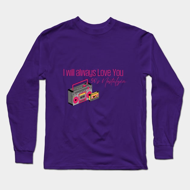 90's Nostalgia Long Sleeve T-Shirt by CreoTibi